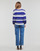 Clothing Women jumpers Morgan MIX Blue / White