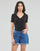 Clothing Women short-sleeved t-shirts Morgan DIWI Black