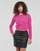 Clothing Women Jackets / Cardigans MICHAEL Michael Kors ECO SNAP CROP JKT Pink