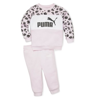 Clothing Girl Sets & Outfits Puma ESS PUMA MATES INFANTS JOGGER Pink