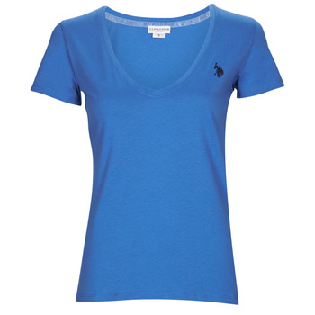 Clothing Women short-sleeved t-shirts U.S Polo Assn. BELL Blue