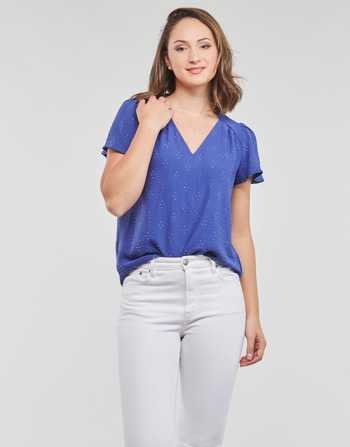 Clothing Women Blouses Betty London BLOOME Blue
