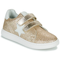 Shoes Girl Low top trainers Citrouille et Compagnie ASTINE Gold