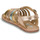 Shoes Girl Sandals Citrouille et Compagnie INALA Gold / Pink