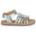 Shoes Girl Sandals Citrouille et Compagnie CIELETTE Silver