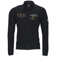 Clothing Men Jackets / Cardigans Petrol Industries Sweater Collar Zip Black