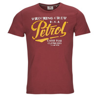 Clothing Men short-sleeved t-shirts Petrol Industries T-Shirt SS Classic Print Bordeaux