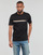 Clothing Men short-sleeved t-shirts BOSS Tiburt 346 Black