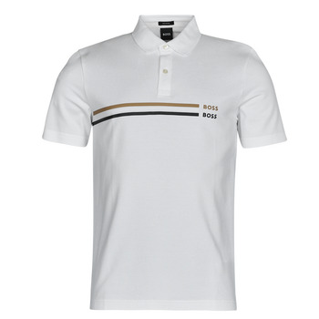 Clothing Men short-sleeved polo shirts BOSS Pack 32 White