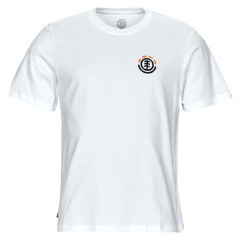Clothing Men short-sleeved t-shirts Element HILLS SS Optic / White