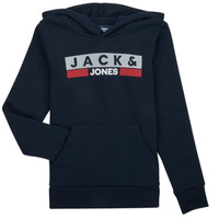 Clothing Boy sweaters Jack & Jones JJECORP LOGO SWEAT Marine