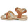 Shoes Girl Sandals Aster TESSIA Cognac