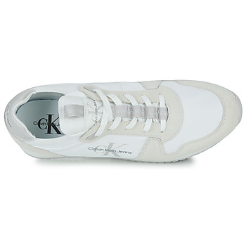Calvin Klein Jeans RUNNER SOCK LACEUP NY-LTH White