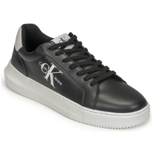 Word gek Sovjet Sluiting Calvin Klein Jeans CHUNKY CUPSOLE MONOLOGO Black / White - Free delivery |  Spartoo NET ! - Shoes Low top trainers Men USD/$143.50