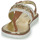 Shoes Girl Sandals MICHAEL Michael Kors BRANDY ROXANNE Cognac / Gold