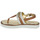 Shoes Girl Sandals MICHAEL Michael Kors BRANDY ROXANNE Cognac / Gold