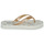 Shoes Girl Flip flops MICHAEL Michael Kors ENDINE STRIPE Beige / Gold