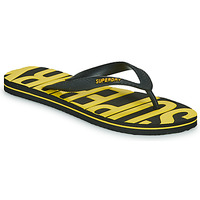 Shoes Men Flip flops Superdry VINTAGE VEGAN FLIP FLOP Black / Yellow