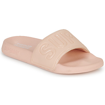 Shoes Women Mules Superdry CODE CORE POOL SLIDE Pink