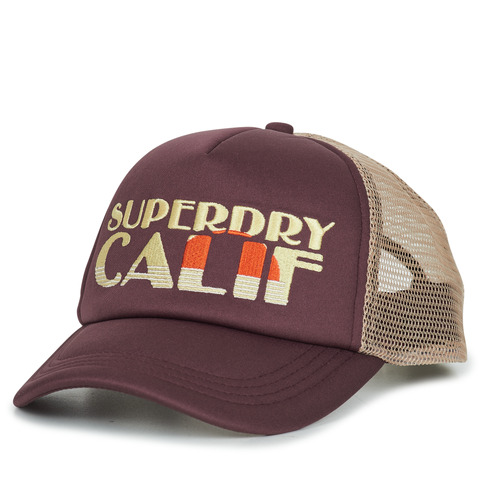 Superdry VINTAGE TRUCKER CAP delivery ! | Spartoo - Clothes NET Brown Caps - accessories Free
