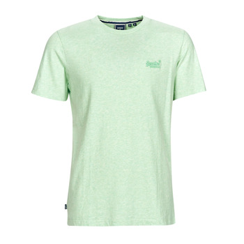 Clothing Men short-sleeved t-shirts Superdry VINTAGE LOGO EMB TEE Mint