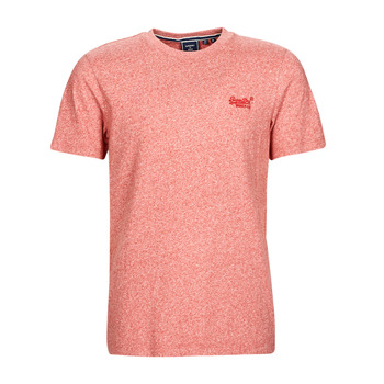 Clothing Men short-sleeved t-shirts Superdry VINTAGE LOGO EMB TEE Mid / Red