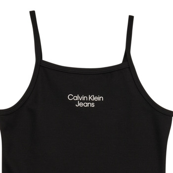 Calvin Klein Jeans STACK LOGO PUNTO STRAP Black