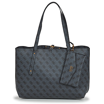 Bags Women Shopper bags Guess ECO BRENTON Grey / Black