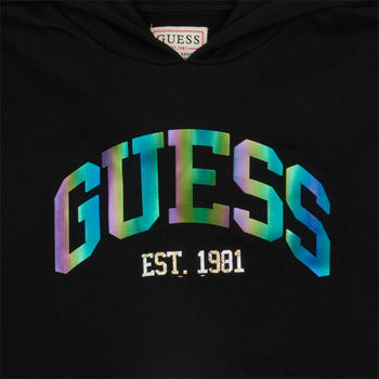 Guess LS HOODED ACTIVE TOP Black