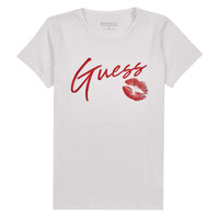 Clothing Girl short-sleeved t-shirts Guess SS T SHIRT White