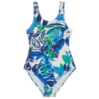 Clothing Girl Swimsuits Guess ONE PIECE SWIMSUIT Blue
