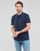 Clothing Men short-sleeved polo shirts Guess ES SS PAUL PIQUE TAPE POLO Marine