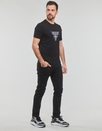 Guess SS CN GUESS GEO TRIANGLE TEE Black