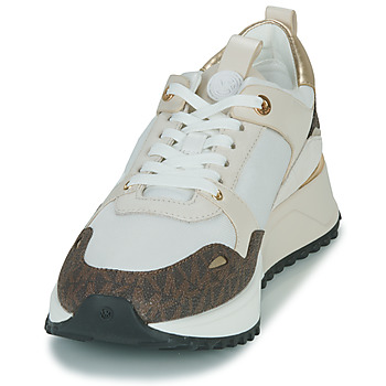 MICHAEL Michael Kors THEO TRAINER White / Brown / Gold