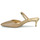 Shoes Women Mules MICHAEL Michael Kors JESSA MULE KITTEN Camel / Gold