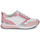 Shoes Women Low top trainers MICHAEL Michael Kors ALLIE STRIDE TRAINER White / Pink / Silver