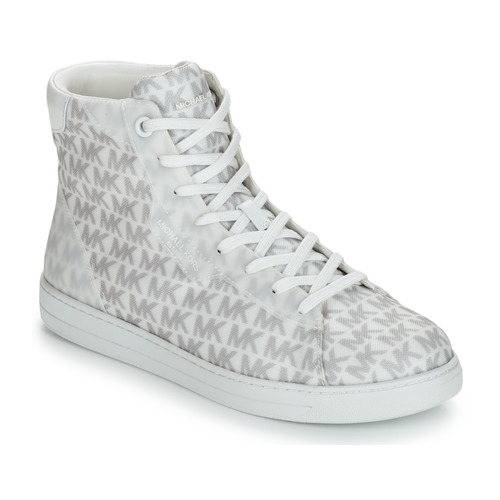 MICHAEL Michael Kors KEATING HIGH TOP White - Free delivery | Spartoo ! - Shoes High top trainers Men USD/$211.50