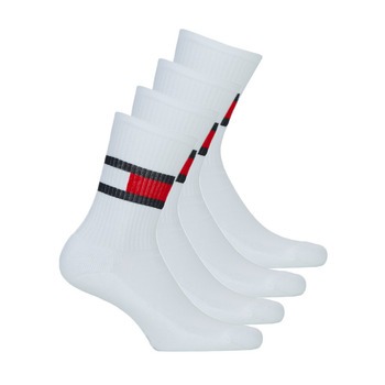Accessorie Sports socks Tommy Hilfiger FLAG X4 White