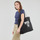 Bags Women Shopper bags Tommy Jeans TJW CANVAS TOTE Black