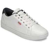 Shoes Men Low top trainers Levi's COURTRIGHT White / Blue