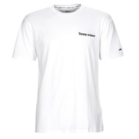 Clothing Men short-sleeved t-shirts Tommy Jeans TJM CLSC LINEAR CHEST TEE White