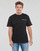 Clothing Men short-sleeved t-shirts Tommy Jeans TJM CLSC LINEAR CHEST TEE Black