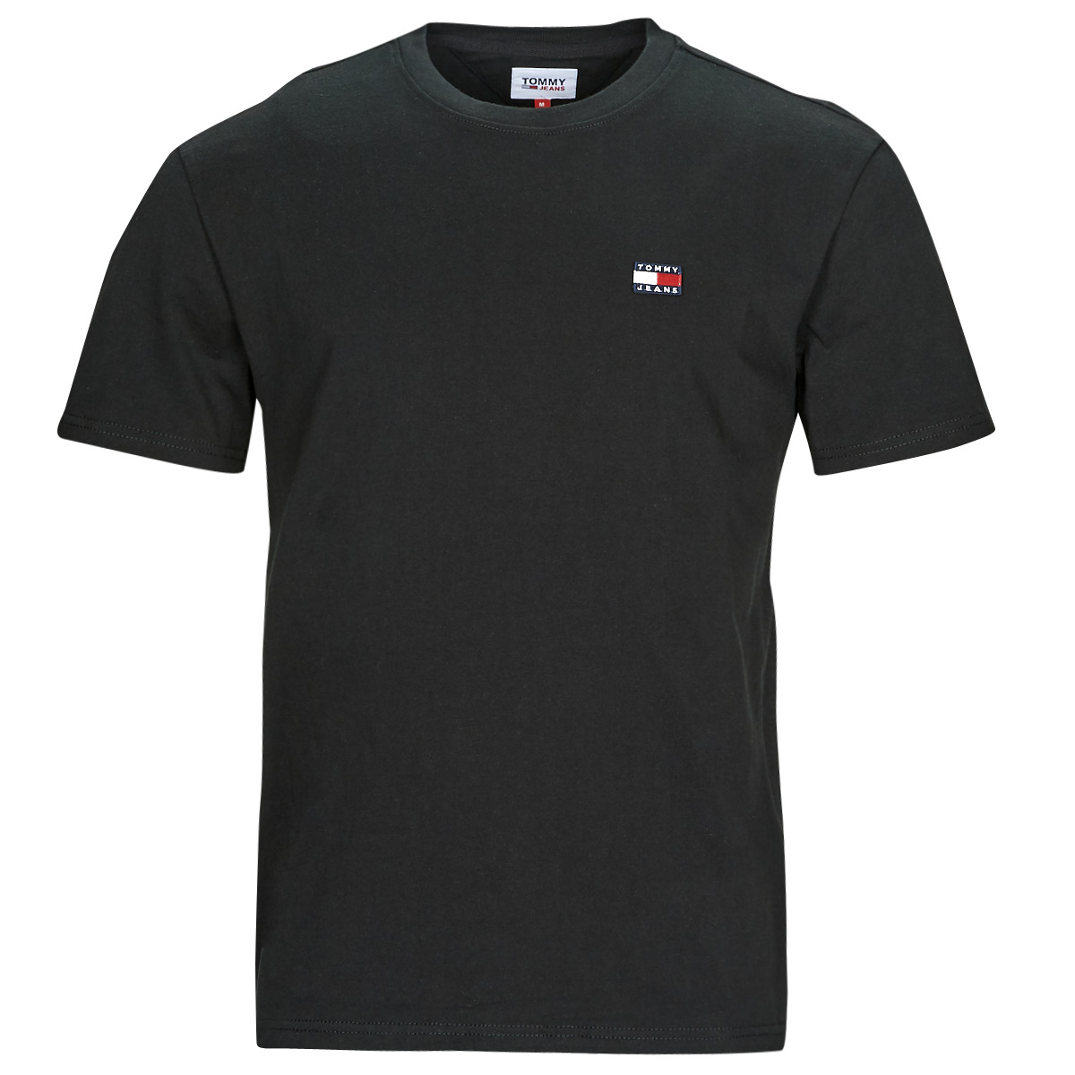 Tommy Jeans TJM CLSC TOMMY BADGE XS Clothing - ! | Black t-shirts TEE Free Spartoo delivery short-sleeved Men NET 
