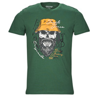 Clothing Men short-sleeved t-shirts Jack & Jones JORROXBURY TEE SS CREW NECK Green