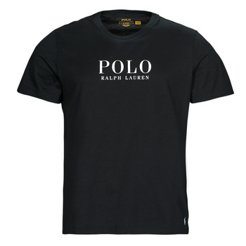 Clothing Men short-sleeved t-shirts Polo Ralph Lauren SLEEPWEAR-S/S CREW-SLEEP-TOP Black