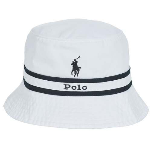 Polo Ralph Lauren LOFT BUCKET-BUCKET-HAT White / Marine - Free delivery | NET ! Clothes Caps USD/$86.00