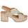 Shoes Women Sandals Mam'Zelle WILIA Gold / Brown