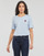 Clothing Women short-sleeved t-shirts Tommy Hilfiger REG MONOGRAM EMB C-NK SS Blue / Sky