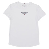 Clothing Girl short-sleeved t-shirts Tommy Hilfiger TOMMY GRAPHIC TEE S/S White