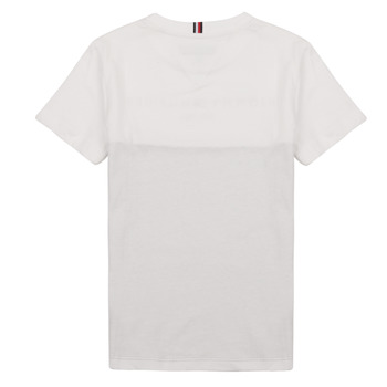 Tommy Hilfiger ESSENTIAL COLORBLOCK TEE S/S White / Grey